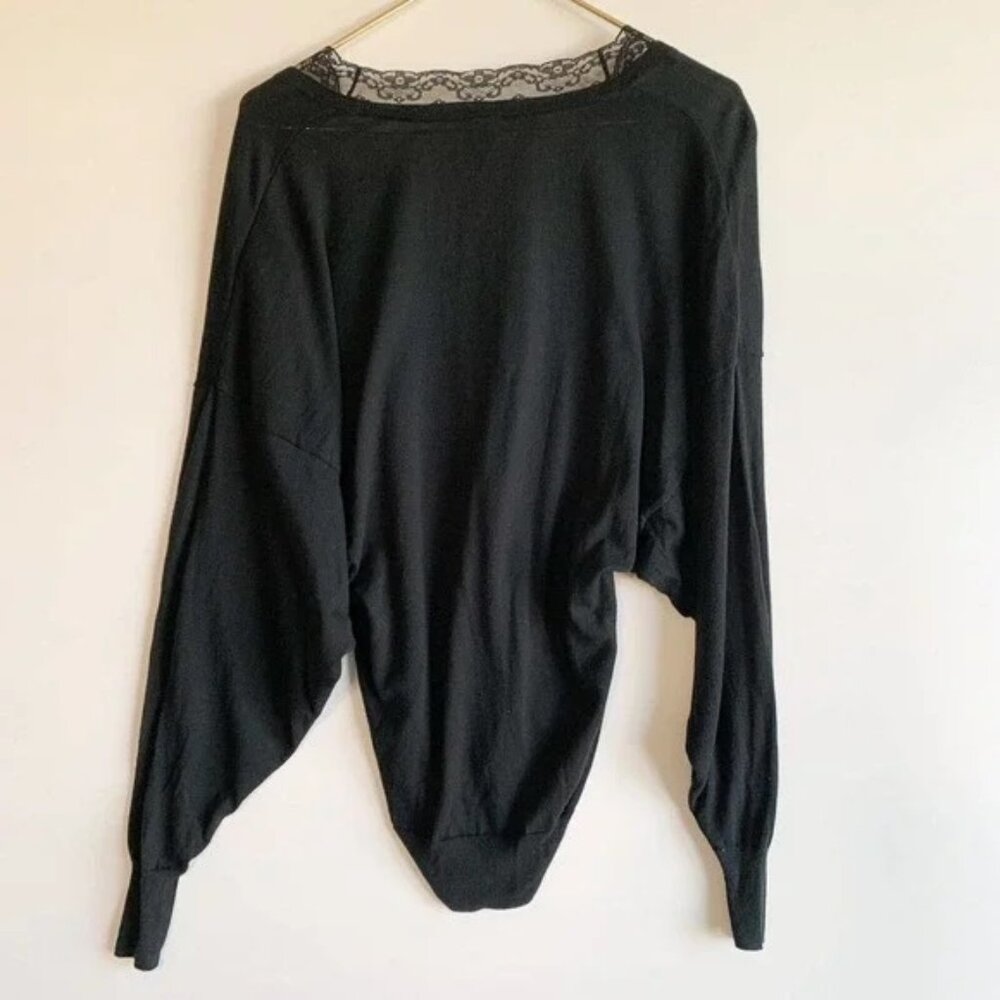 Cabi 5632 Union Lace Sweater Large EUC - Picture 4 of 6